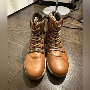 Maurice’s Women Brown Leather Boots